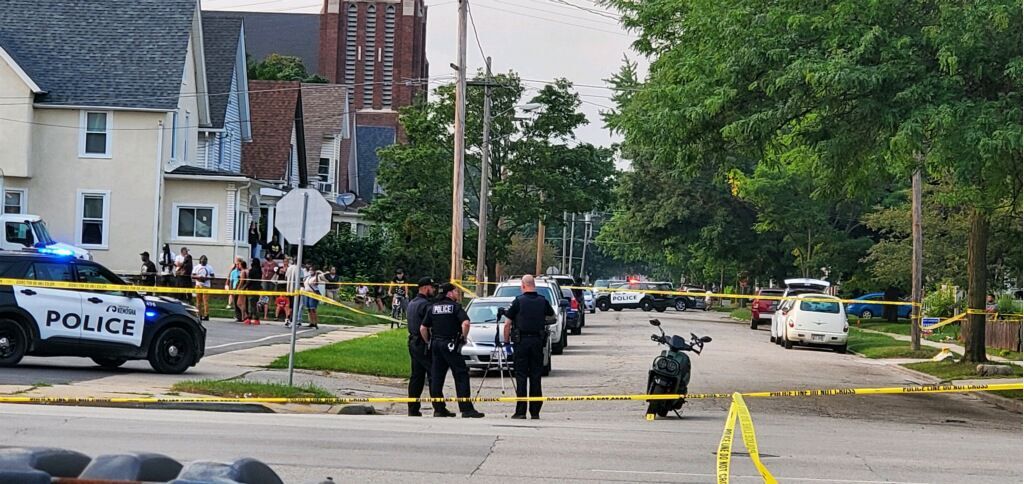 Homicide scene at 19th Avenue and 52nd Street